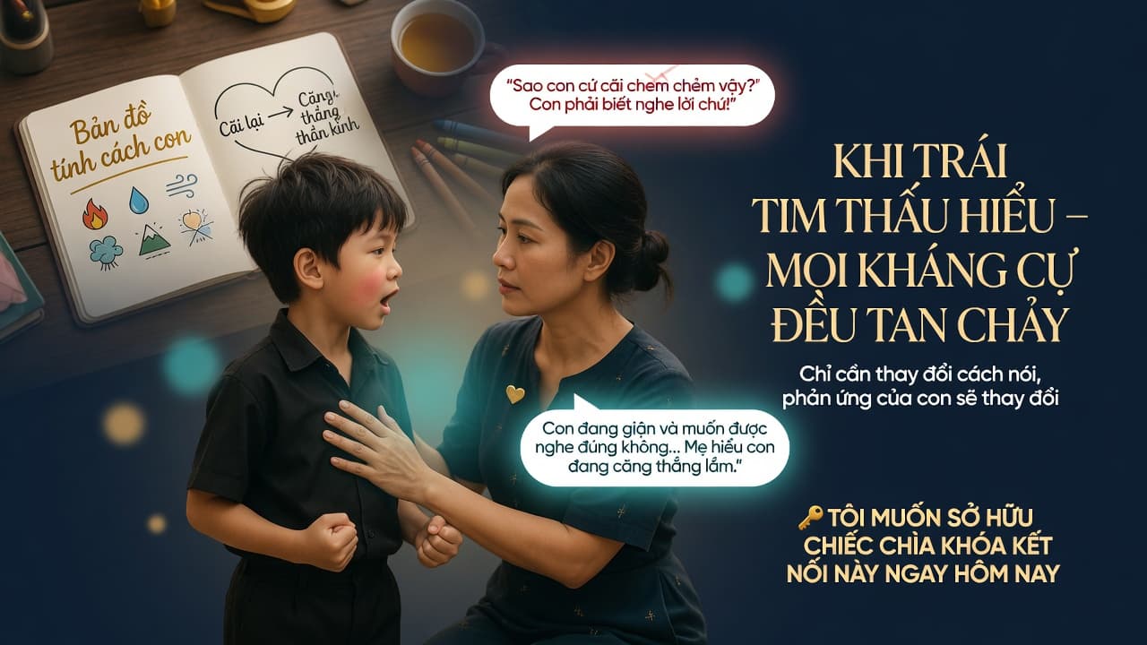 Tình huống 2 (tiếp) — Khi con cãi lại